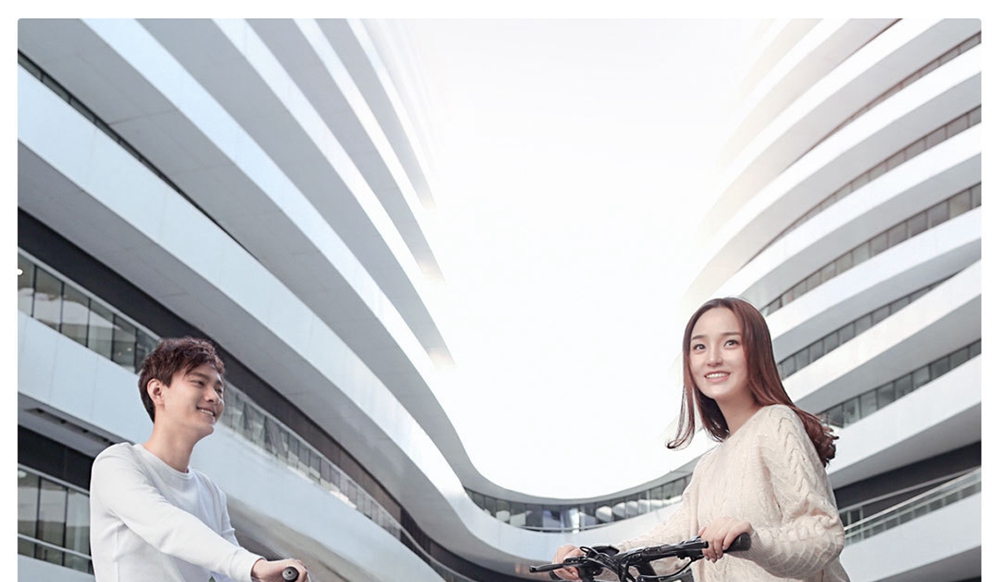 Xiaomi HIMO V1 Plus Xe đạp điện gấp gọn di động 250W Động cơ 14 inch Đường kính bánh xe Thiết kế nhẹ - Màu trắng