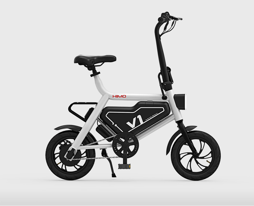 Xe đạp điện gấp gọn di động Xiaomi HIMO Thiết kế tiện dụng Đi xe nhiều chế độ - Màu trắng